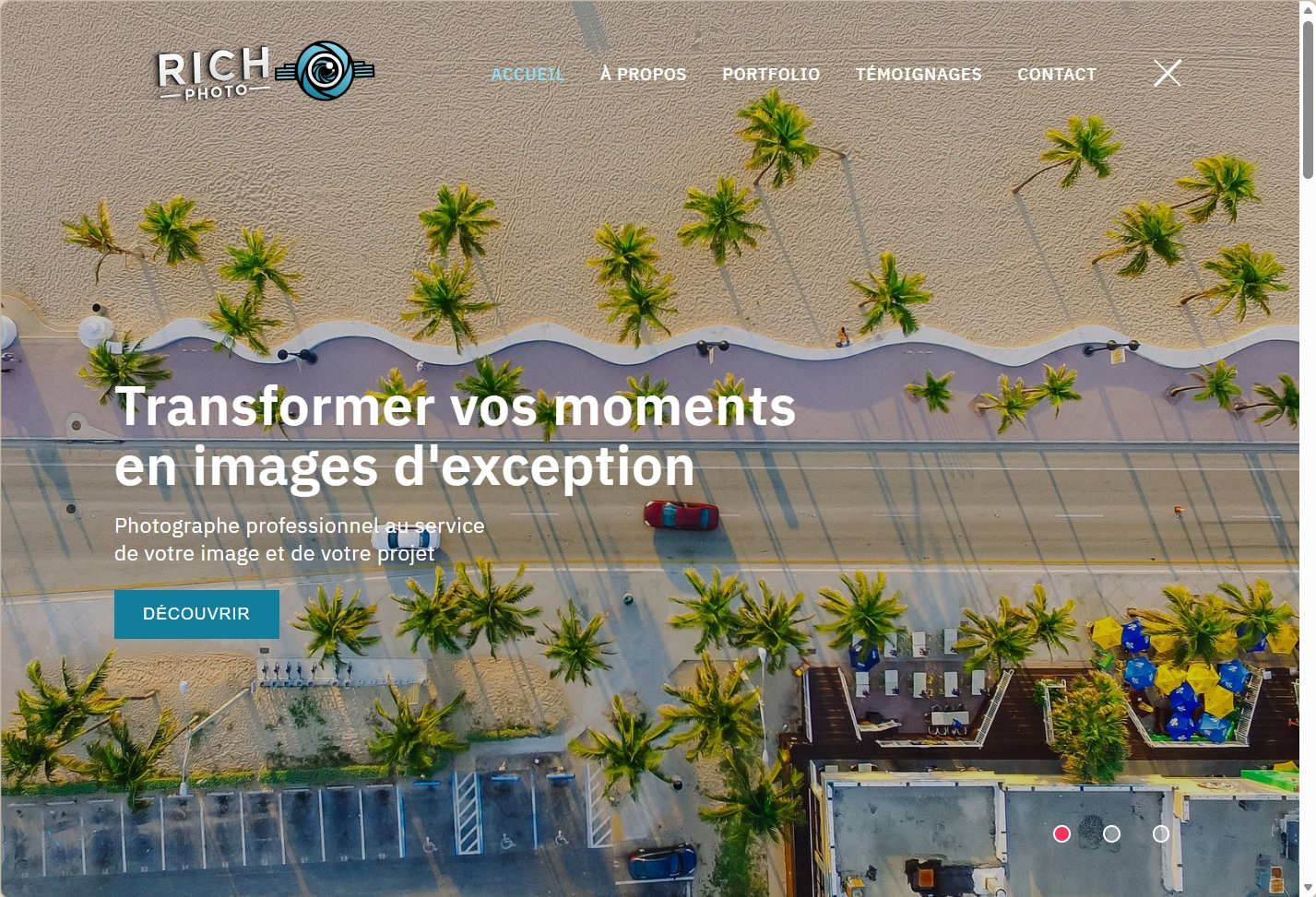 Portfolio professionnel richPhoto